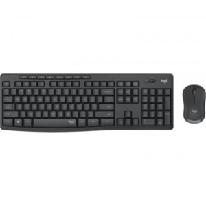 LOGITECH - Tastiera combinata - Mouse wireless e silenzioso - MK295