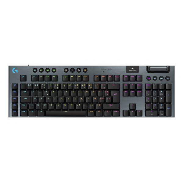 Tastiera da gioco - wireless - Logitech G - G915 X - Interruttore tattile - AZERTY - Nera