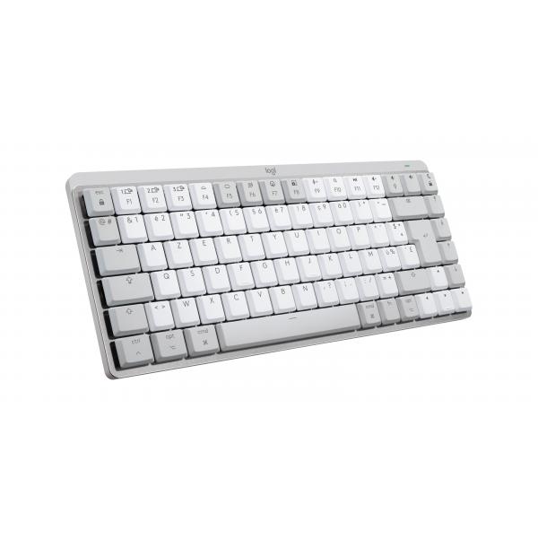 Logitech - tastiera wireless per mac - mini mini meccanico - grigio pallido