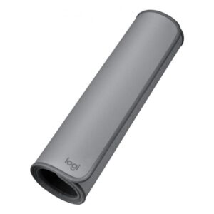 Tappetino da scrivania grande - Tappetino da scrivania Logitech - Serie Studio, multifunzionale ed esteso - Grigio