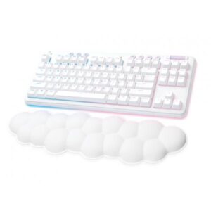 Logitech G - Tastiera Gaming - G715 Meccanica Wireless Tattile (GX Marrone) con Poggiapolsi - Nebbia Bianca
