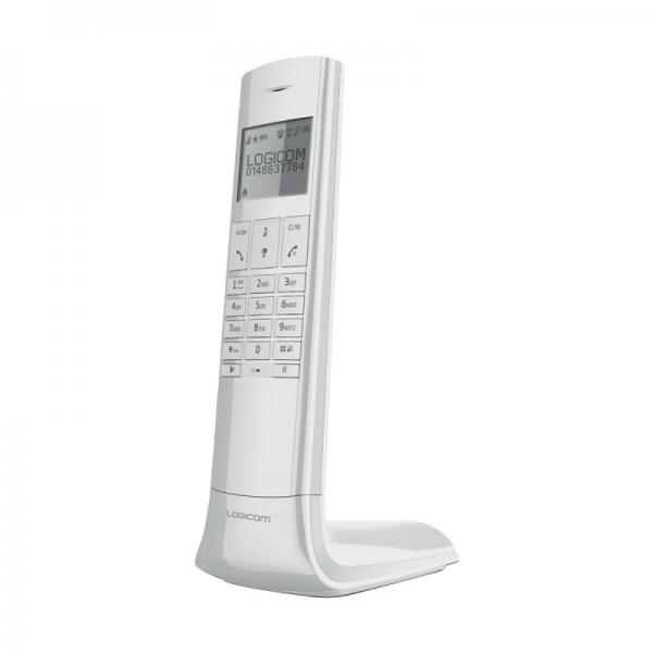 Logicom Luxia 150 Solo Cordless Segreteria telefonica bianco grigio