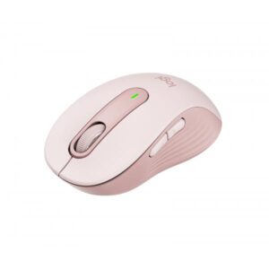 Mouse wireless Logitech Signature M650 - Silenzioso, Bluetooth, pulsanti programmabili - rosa