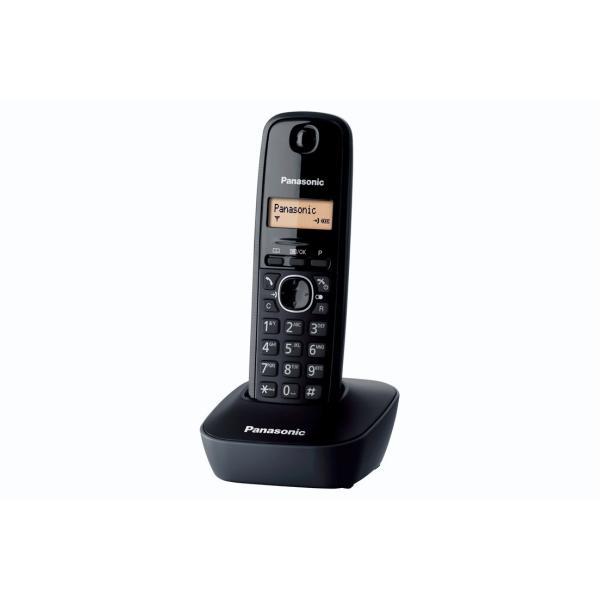 Panasonic KX-TG1611FRH Telefono cordless solo senza segreteria nera