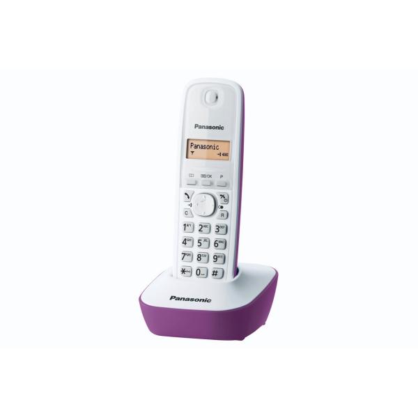 Panasonic KX-TG1611FRF Segreteria per telefono cordless Solo Bianco Viola