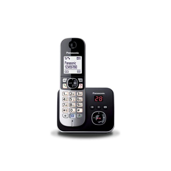 Panasonic KX-TG6821 Segreteria per telefono cordless Nero