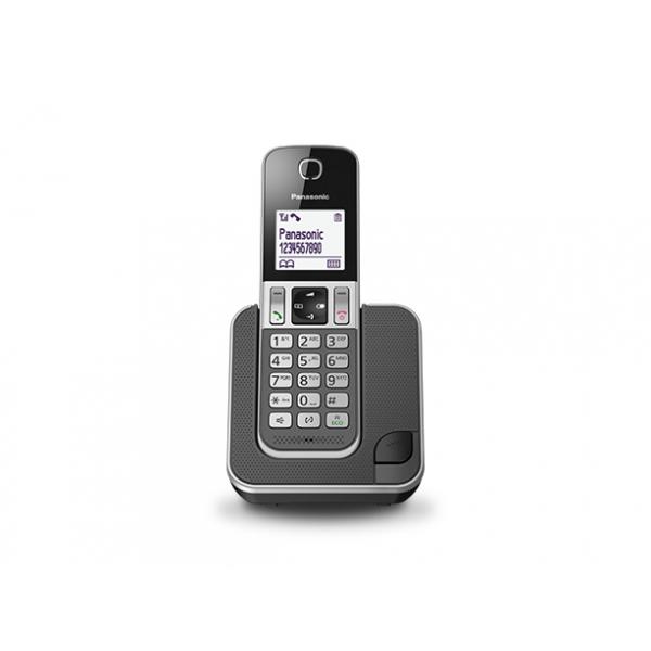 Panasonic KX-TGD310FRG Telefono cordless solo senza segreteria nera