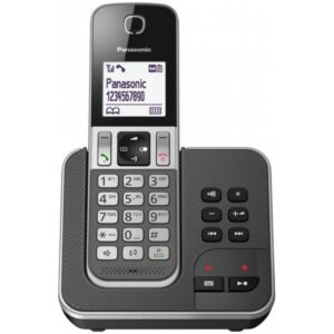 Panasonic KX-TGD320FRG Segreteria per telefono cordless Solo Nero