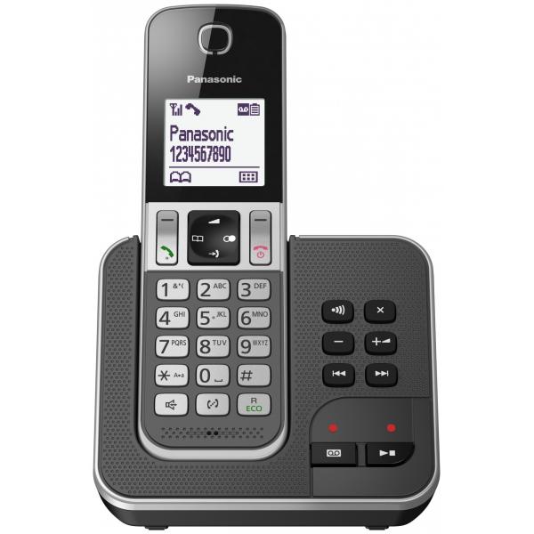 Panasonic KX-TGD320FRG Segreteria per telefono cordless Solo Nero