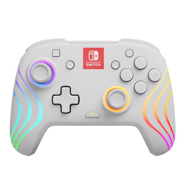 Gamepad - PDP - Afterglow Wave - Illuminazione RGB - 2100 mAh - Nintendo Switch
