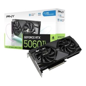 PNY - Scheda grafica - GeForce RTX™ 5060 Ti - 8 GB - Overclocked Dual Fan DLSS 4