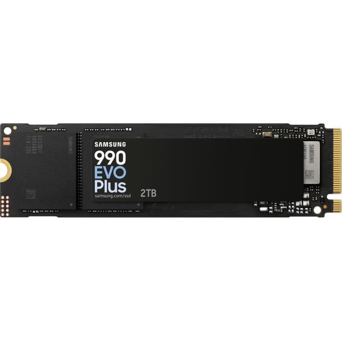 SSD interno - SAMSUNG - 990 EVO Plus 2TB - NVMe M.2 PCIe 4.0x4 - Velocità di lettura fino a 7250 MB/s