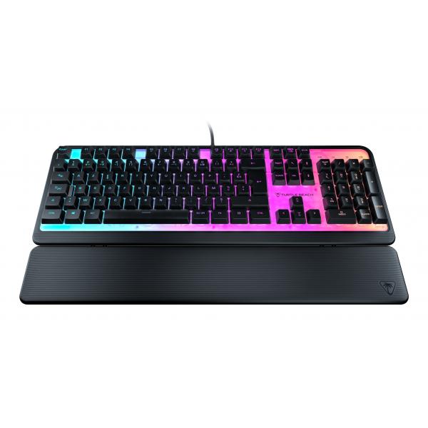 Tastiera da gioco - Turtle Beach Magma - Membrana RGB - Nera, tasti silenziosi, AIMO™ RGB