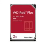 Disco rigido interno - WESTERN DIGITAL - Red Plus - 2TB - 3,5 - NAS dedicato - Classe 5400 RPM - SATA 6 GB/s (WD20EFPX)