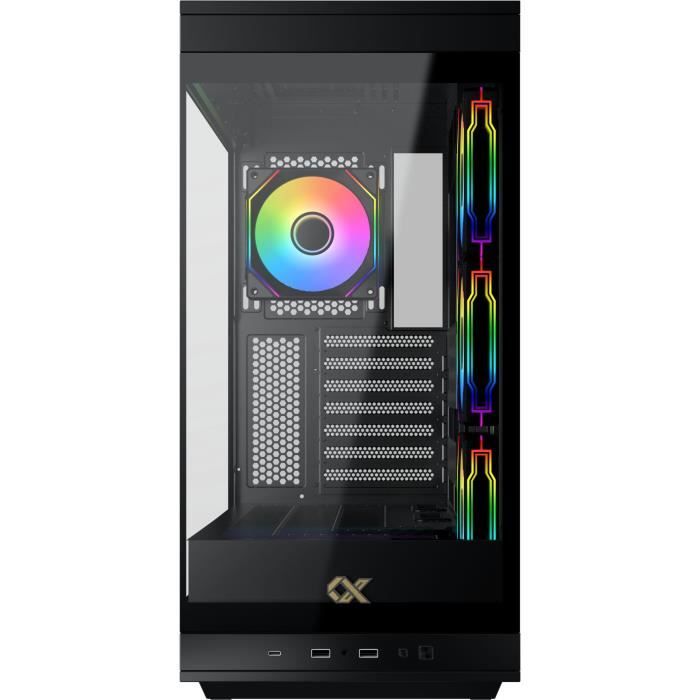 Case PC - XIGMATEK - META - Mid Tower - E-ATX - Vetro temperato - ARGB - Nero