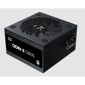 Alimentatore PC - XIGMATEK - Odin II O600 - 600W - 80Plus - Non modulare - Ventola da 120mm - Nero
