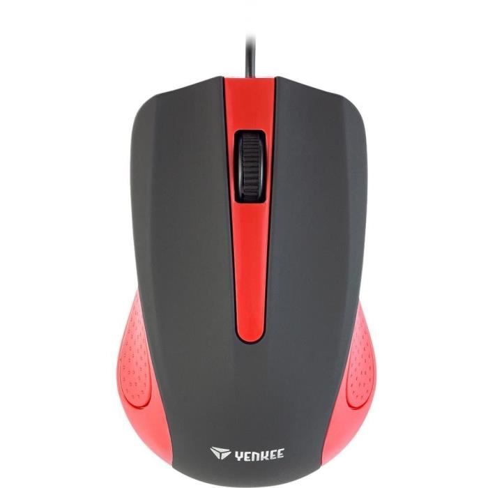 Mouse - SUVA ROSSO - YENKEE - YMS 1015RD