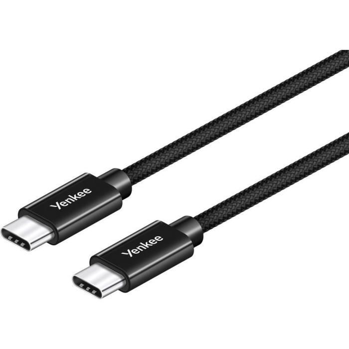 Cavo USB-C da 0,2 m - YENKEE - YCU C02 BK