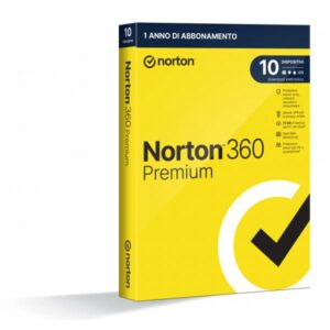 NORTON 360 Premium 2023 75GB IT 1 USER 10 DEVICE 12MO GENERIC RSP MM GUM 21429125