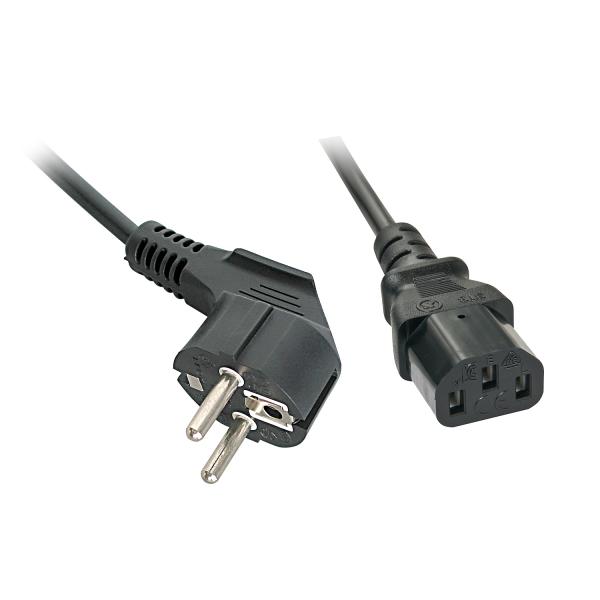 LINDY CAVO DI ALIMENTAZIONE SCHUKO IEC320C13, 0,7M