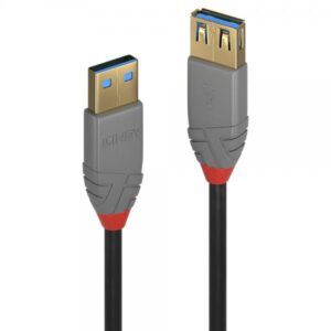 LINDY 3M USB 3.1 GEN1  VERLÄNGERUNG  A/A, ANTHRA