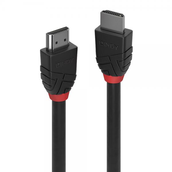 CAVO LINDY HDMI 2.1 TO HDMI, M/M, 2MT, High Speed "Black Line", 8K, 60hz, NERO, 36772