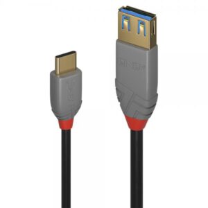 LINDY CAVO ADATTATORE USB 3.1 TIPO C/A ANTHRA LINE, 15CM