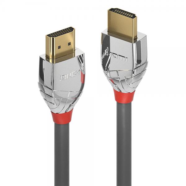 CAVO LINDY HDMI TO HDMI, M/M, 2MT, High Speed Cromo Line, 4K, tripla schermatura, ANTRACITE, 37872