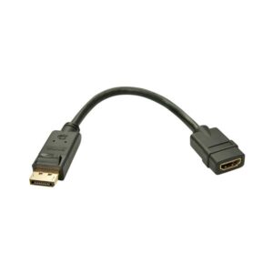 ADATTATORE LINDY DISPLAYPORT A HDMI M/F 15cm