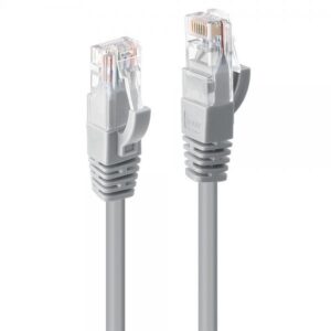 LINDY CAVO CAT.6 U/UTP GRIGIO 0,3M