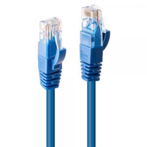 LINDY CAVO CAT. 6 U/UTP BLU 0,3M