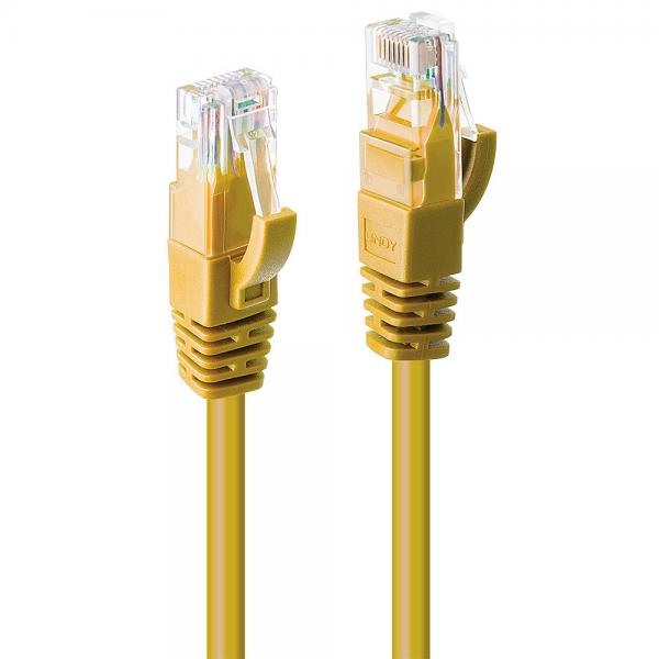LINDY CAVO CAT.6 U/UTP GIALLO 3M