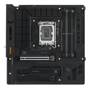 MB ASUS TUF GAMING B760M-BTF WIFI LGA1700 (RAPTOR/ALDER LAKE) 4DDR5 WIFI6 HDMI+DP USB+USB-C M2 (NECESSARIO CASE SERIE BTF) mATX