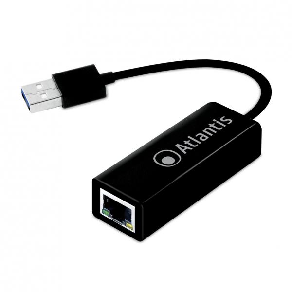 ADATTATORE ATLANTIS A02-UTL30 da USB 3.0 a porta LAN Gigabit 10/100/1000Mbit