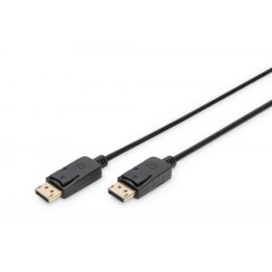 CAVO DIGITUS DISPLAYPORT 1.2 TO DP, M/M, 2MT, 4K, NERO, AK340100020S