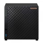 ASUSTOR NAS TOWER 4 bay (3.5''), Realtek RTD1296, Quad-Core, 1.4GHz, 1GB, 2.5GbE x1, USB3.2 Gen1 x2, WOW (Wake on WAN).. AS1104T