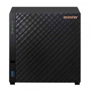 ASUSTOR NAS TOWER 4 bay (3.5''), Realtek RTD1296, Quad-Core, 1.4GHz, 1GB, 2.5GbE x1, USB3.2 Gen1 x2, WOW (Wake on WAN).. AS1104T