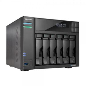 ASUSTOR NAS TOWER 6 Bay + 4x M.2 NVMe , Intel Celeron N5105 Jasper Lake Quad-Core, 8GB (16GB MAX) , 2.5 GbE x 2, .. AS6706T