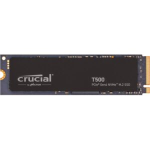SSD CRUCIAL M.2(2280)  1TB NVME T500 PCIE4.0 READ:7300MB/S WRITE:6900MB/S - CT1000T500SSD8