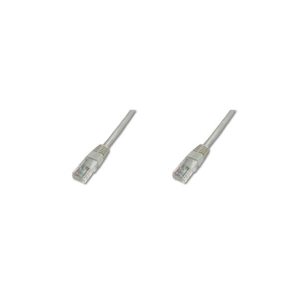 CAVO RETE DIGITUS CAT.5E UTP NON SCHERMATO GRIGIO 3mt