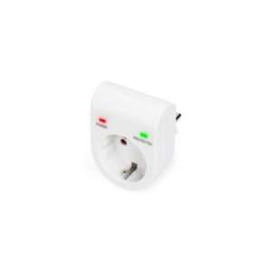 ADATTATORE DIGITUS PRESA TEDESCA BIPOLARE(SCHUKO) CON PROTEZIONE CONTRO GLI SBALZI APPROVATA TÜV-GS,CE-LVD, DN95400