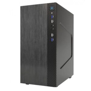 CASE ITEK MICRO ATX "SMALLCOM-B" MINI TOWER 2*USB2, 2*USB3, No Alim. Brushed - ITOCSCB122