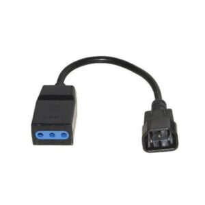 CAVO LINK PER GRUPPI DI CONTINUITA' CON 1 FEMMINA TRIPOLARE 10A - 1 CONNETTORE MASCHIO C14 LK10058
