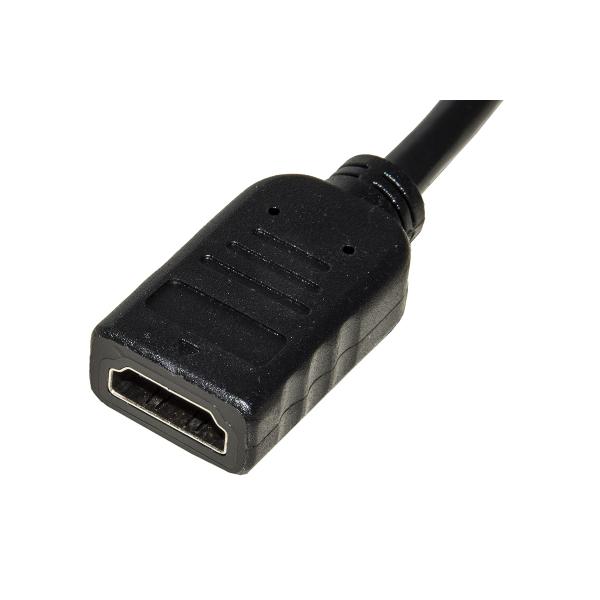 CAVO ADATTATORE LINK DISPLAYPORT MASCHIO A HDMI FEMMINA 4Kx2K 15cm LKADAT20