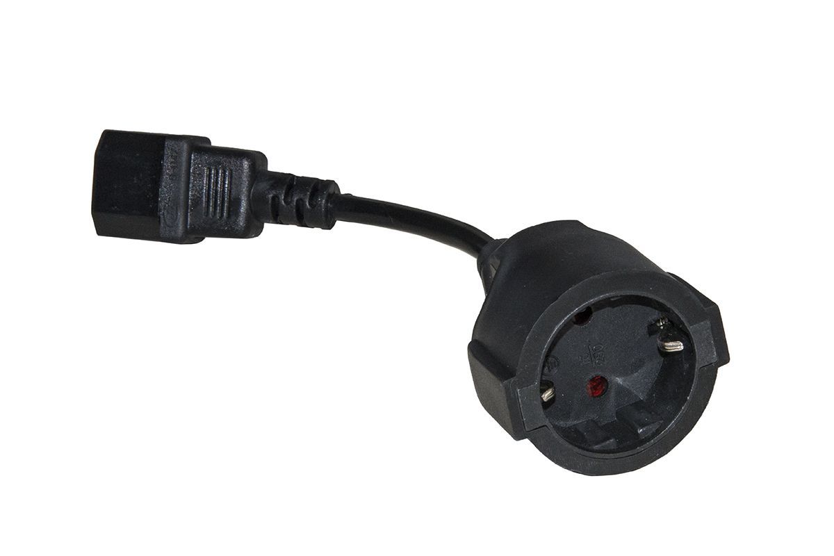 CAVO ALIMENTAZIONE LINK PRESA SCHUKO TEDESCA FEMMINA - IEC C14 MASCHIO CM 15 LKADSK