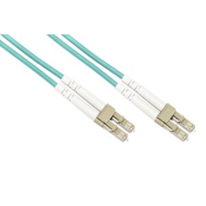 CAVO LINK FIBRA OTTICA LC A LC MULTIMODE DUPLEX HALOGEENFREE LSZH CLASSE OM3 50/125 3mt LKLCLC3503