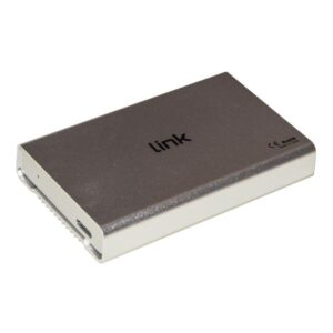 BOX ESTERNO LINK USB 3.0 PER HDD SATA 2,5" FINO A 12,5 MM DI SPESSORE Alloggiamento in alluminio Colore Argento LKLOD254