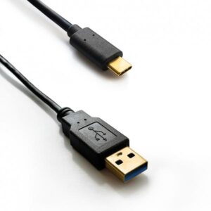 CAVO ATLANTIS USB A 3.0 TO USB-C, M/M, 1MT, NERO, P019-UB3-ACMM-1