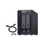 Expansion unit for NAS TOWER QNAP TR-002 x2HDD - USB 3.1 type-C hardware RAID external enclosure