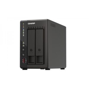 NAS TOWER QNAP TS-253E-8G 2HD NOHDD 2.5"/3.5" SATA 2P 2.5 GBE 8GB RAM DDR4 2XHDMI Intel Celeron J6412 4Core 2.0GHz